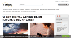 Desktop Screenshot of it-univers.dk